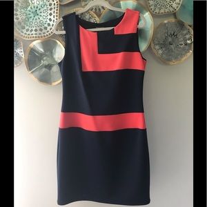 Colorblock Sheath Dress